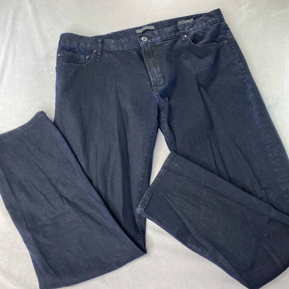 John Varvatos JV702 Slim Jeans Dark Blue Men's 38x31 Indigo Denim Stretchy Japan - Picture 7 of 16